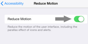 Disable Parallax iOS 7