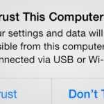 Stop "Trust This Computer" Message from Popping Up - iOS 7
